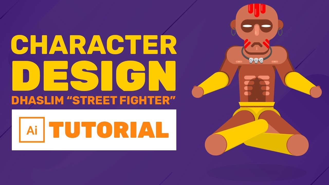 Character Design In Adobe Illustrator Adobe Illustrator Tutorial