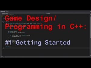 how to create your own game with c++