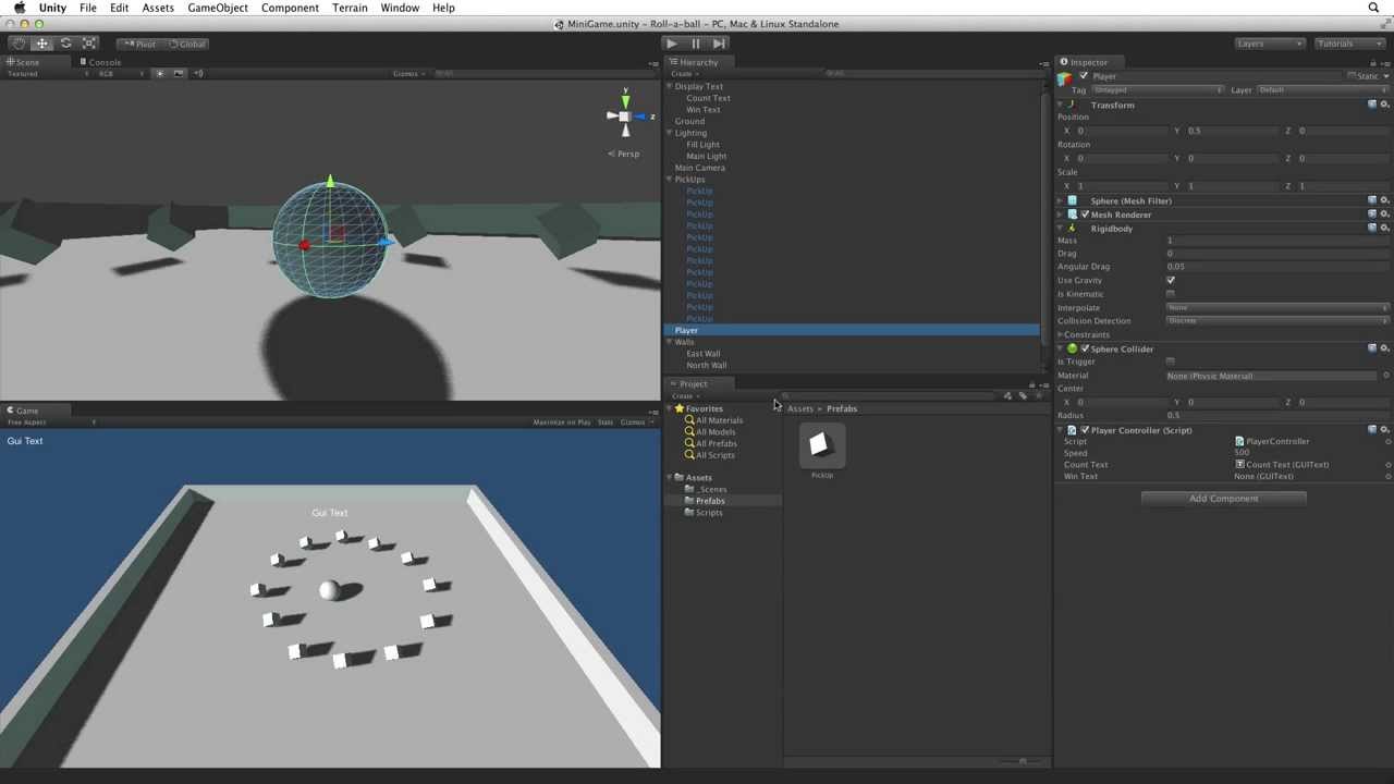 Unity game tutorial. Юнити 4. Unity Ball. Рупор Unity. Текстуры Юнити Roll a Ball.