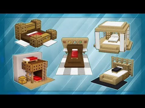 5 cool looking bed in Minecraft tutorial - Game Designers Hub