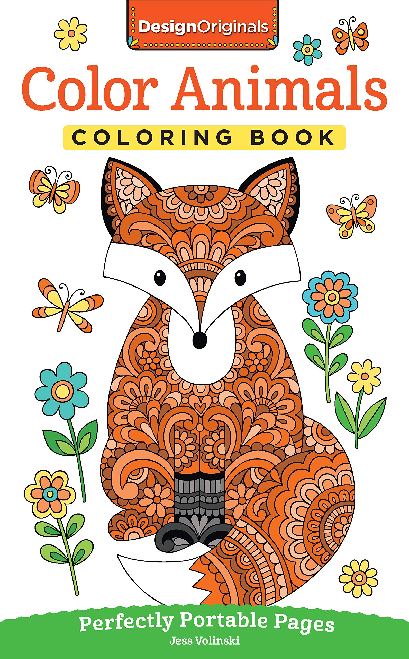 Download Color Animals Coloring Book: Perfectly Portable Pages (On-the-Go! Coloring Book) (Design ...