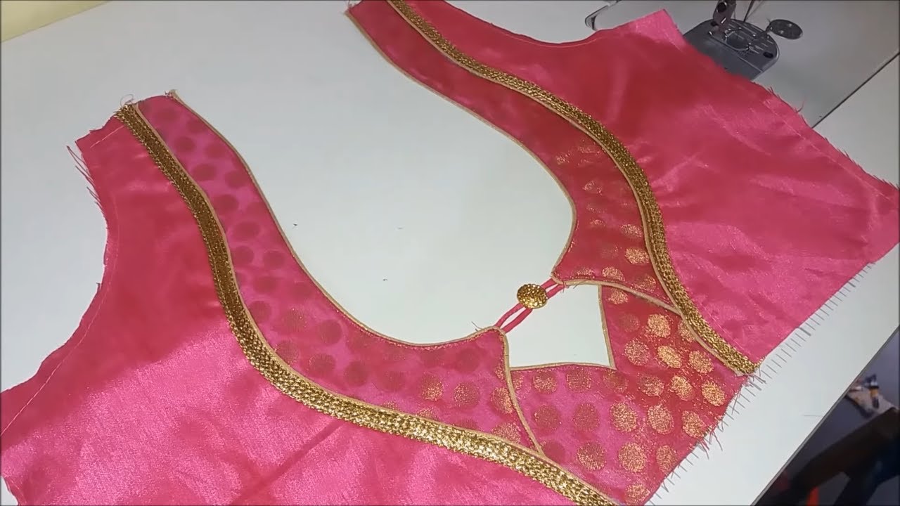 fashion designer blouse cutting