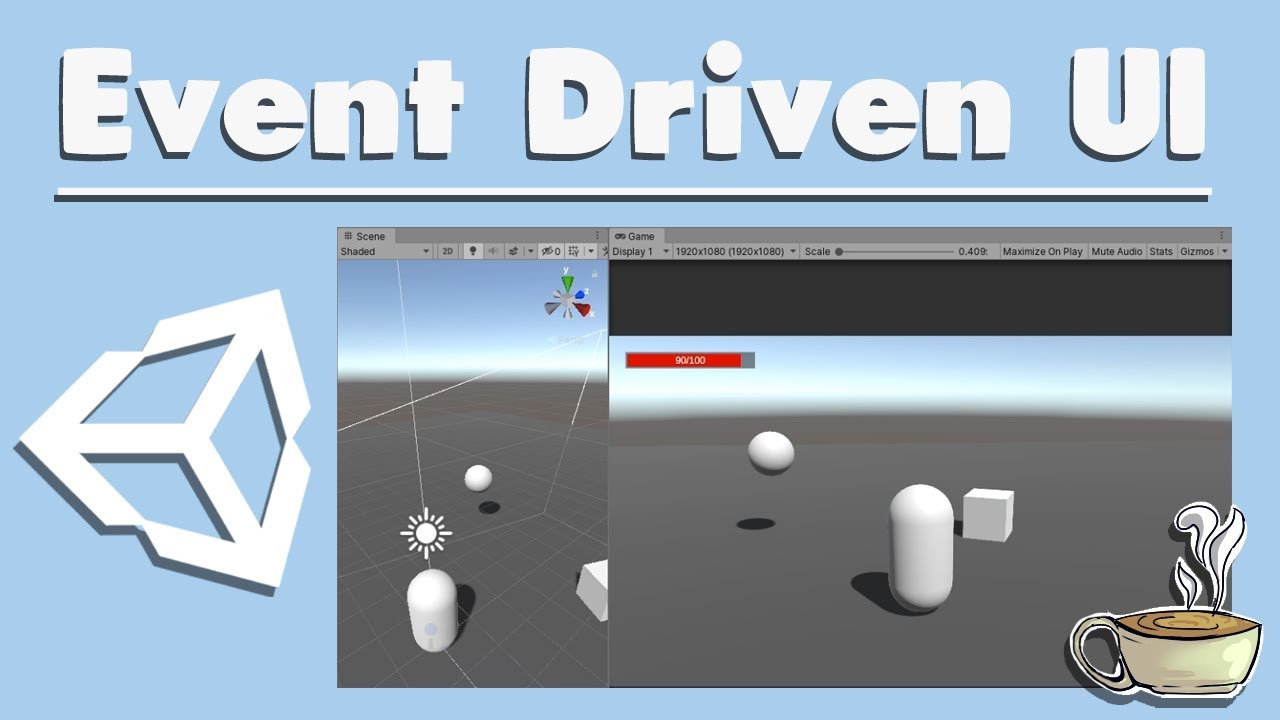 Game Architecture Tips - Event Driven UI - Unity - Game Designers Hub