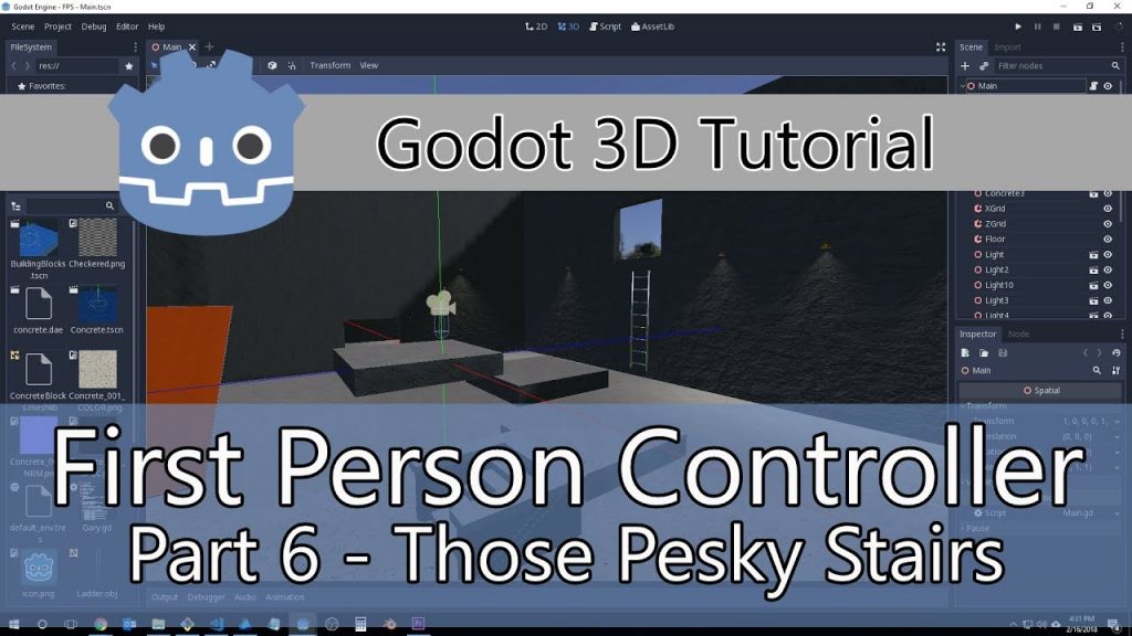 godot 4 first person controller tutorial