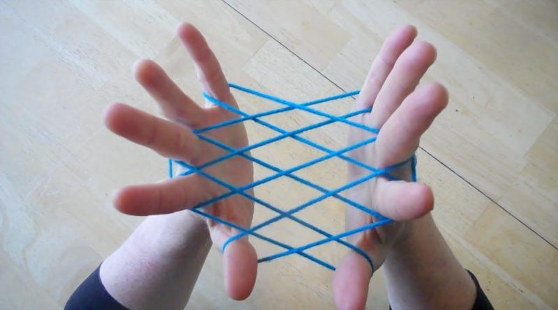 Hammock / Fishnet string figure - Step by step tutorial - Game