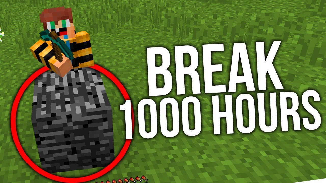 Breaking Bedrock in Minecraft FOR 1 YEAR - Game Designers Hub