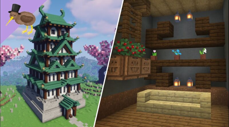 Japanese Castle Interior Design & Ideas - Minecraft - Game ...