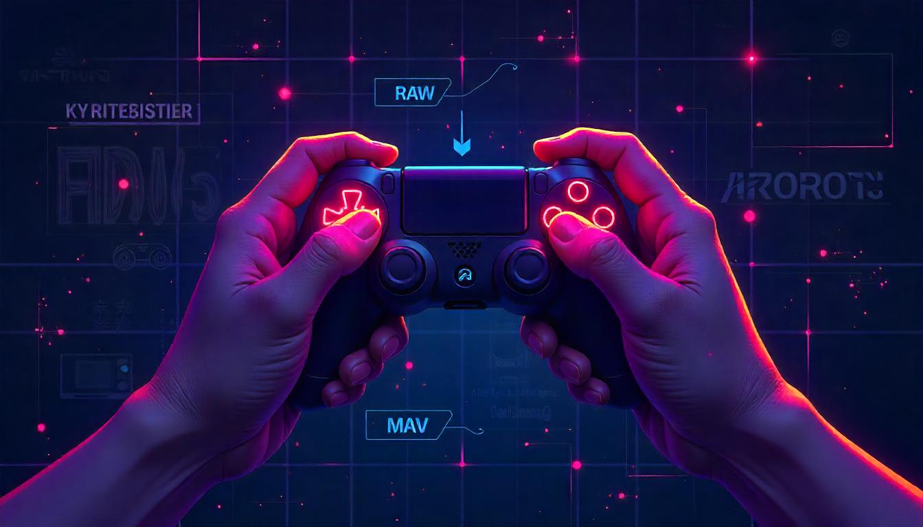 Gaming controller with illuminated control scheme visualization